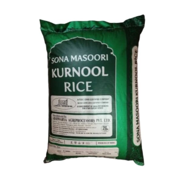 Sona Masoori Kurnool Rice